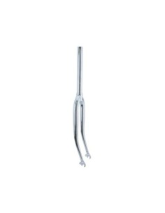 26 M.T.B Steel Fork 1-1/8 Inch Threadless Chrome.